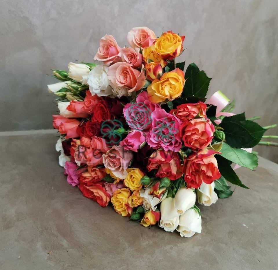 Букет цветов из: Розы в Никологоры