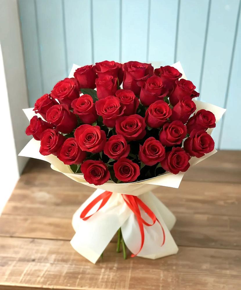 Букет 29 Красных роз в Никологоры
