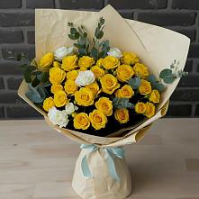 Букет цветов из:  Розы в Никологоры