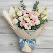 Букет цветов из:  Лизиантусы в Никологоры