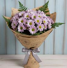 Букет цветов из:  Хризантемы в Никологоры