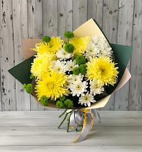 Букет цветов из:  Хризантемы в Никологоры