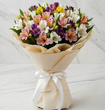 Букет цветов из:  Альстромерии #REPLACE_PRED# Никологоры