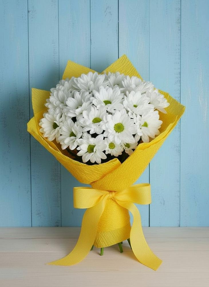 Букет цветов из: Хризантемы в Никологоры