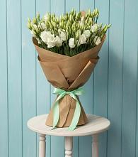 Букет цветов из:  Лизиантусы в Никологоры