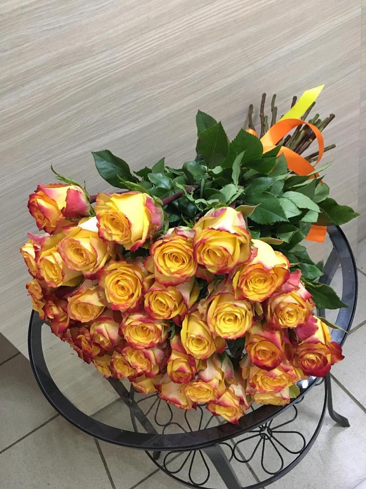 Букет Желтые розы в Никологоры