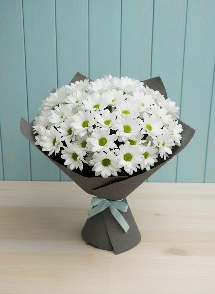 Букет цветов из: Хризантемы в Никологоры