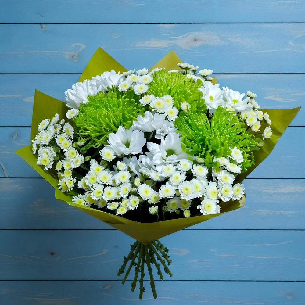Букет цветов из: Хризантемы в Никологоры
