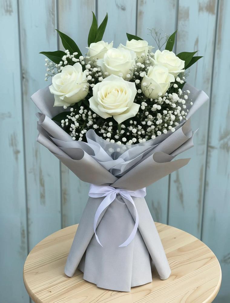 Букет цветов из: Розы в Никологоры