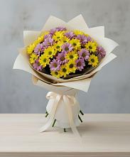 Букет цветов из:  Хризантемы #REPLACE_PRED# Никологоры