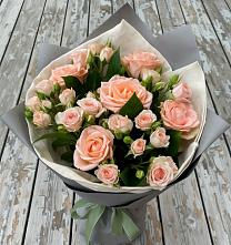 Букет цветов из:  Розы в Никологоры