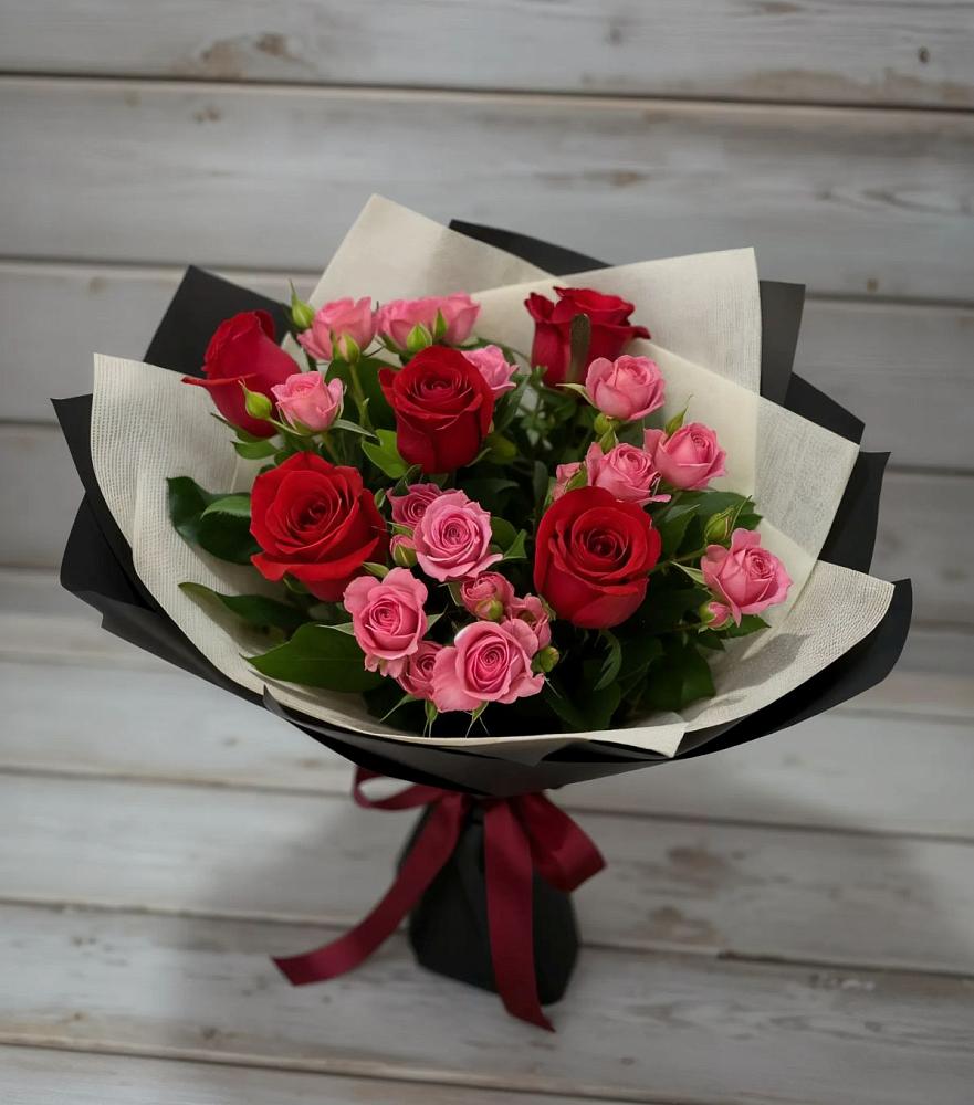 Букет цветов из: Розы в Никологоры