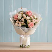 Букет цветов из:  Розы в Никологоры