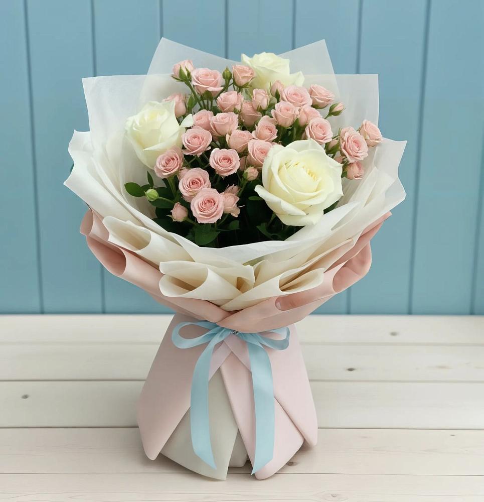 Букет цветов из: Розы в Никологоры