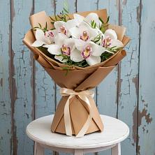 Букет цветов из:  Орхидеи и Розы в Никологоры